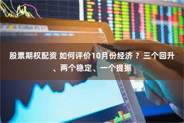 股票期权配资 如何评价10月份经济 ？三个回升、两个稳定、一个提振