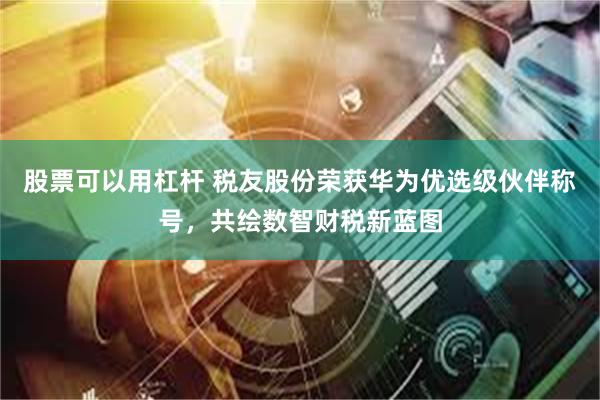 股票可以用杠杆 税友股份荣获华为优选级伙伴称号，共绘数智财税新蓝图