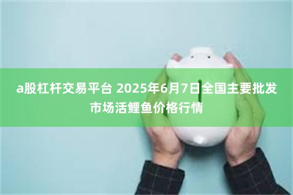 a股杠杆交易平台 2025年6月7日全国主要批发市场活鲤鱼价格行情