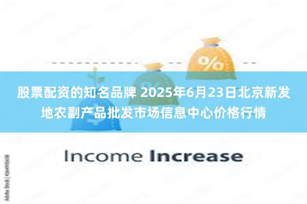 股票配资的知名品牌 2025年6月23日北京新发地农副产品批发市场信息中心价格行情